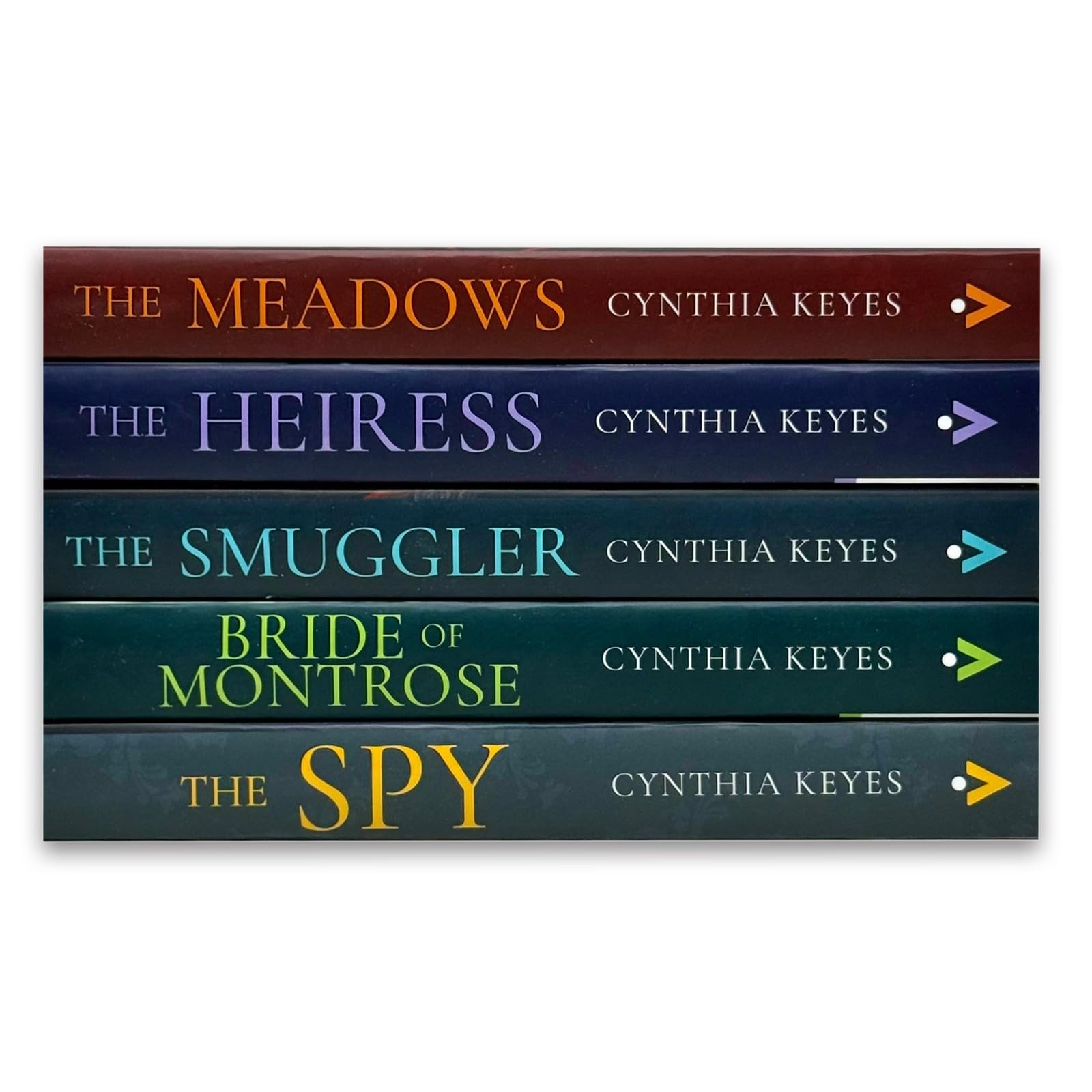 The Meadows paperback cover, Book 1 of the Regency Romantic Suspense series by Cynthia Keyes