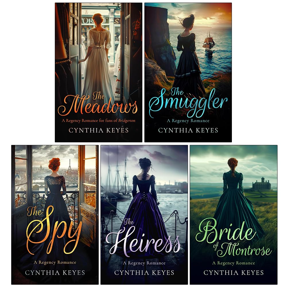 The Smuggler paperback cover, Book 2 of the Regency Romantic Suspense series by Cynthia Keyes
