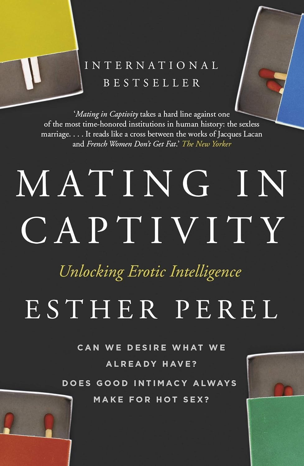 Angled view of the three paperback relationship books showing spine and cover detail
