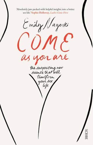 Close-up of the Come As You Are and Mating in Captivity paperback covers side by side