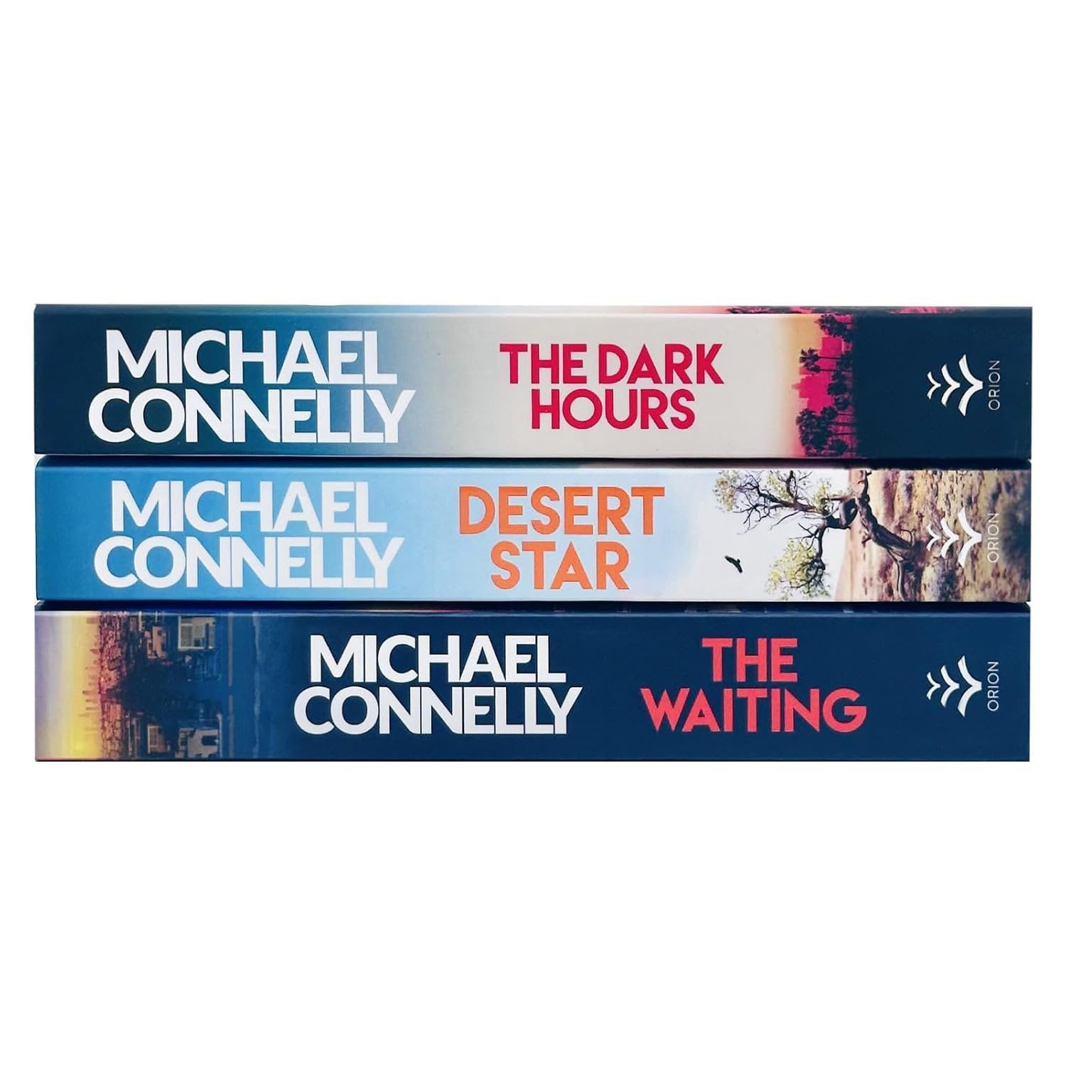 The Dark Hours by Michael Connelly - paperback front cover, book 4 in the Ballard and Bosch series
