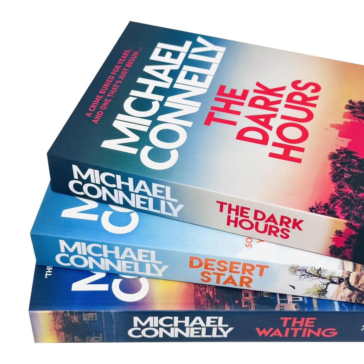 Desert Star by Michael Connelly - paperback front cover, book 5 in the Ballard and Bosch series