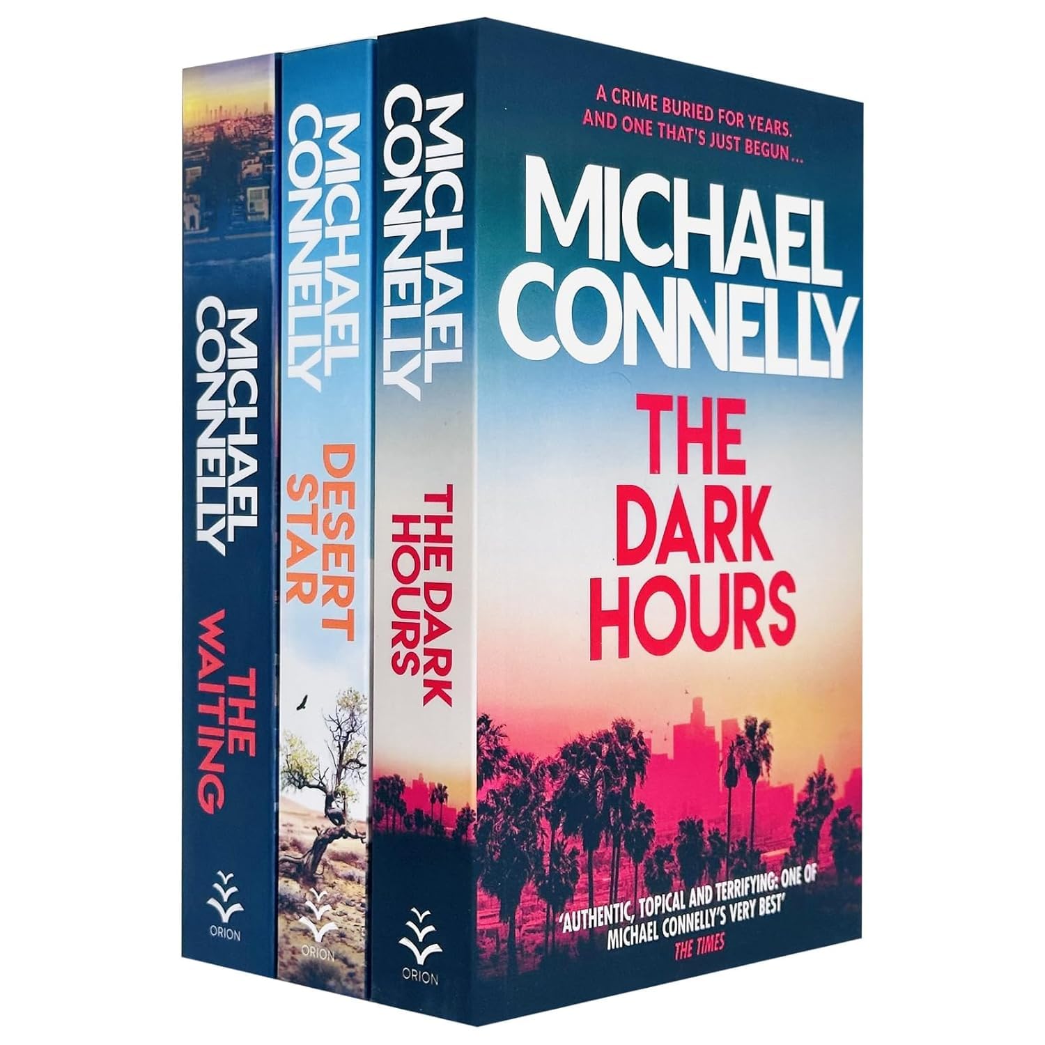 Renée Ballard and Harry Bosch 3 Books Collection Set by Michael Connelly - front cover, paperback
