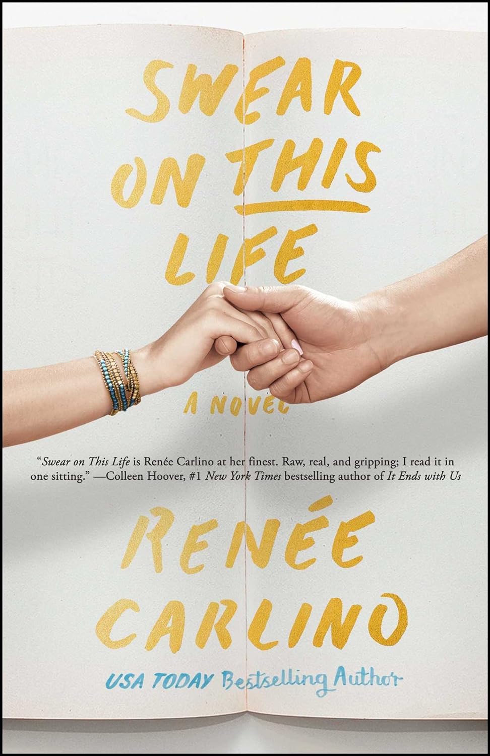 Renée Carlino 4 books collection set back covers with synopsis text