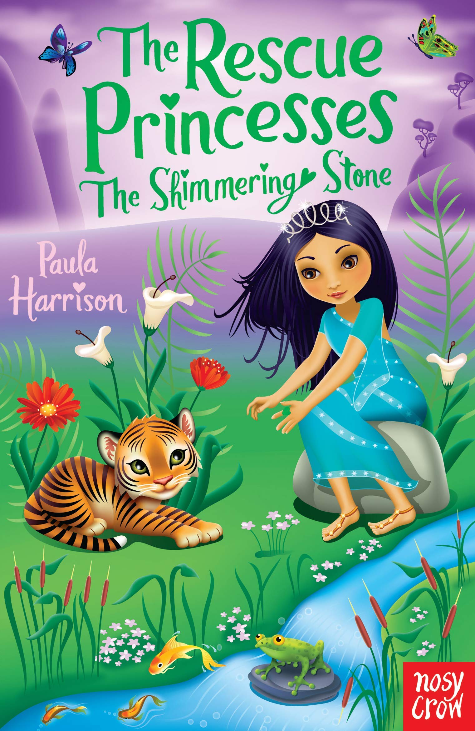 The Rescue Princesses 10-book paperback set including The Ice Diamond, fanned out to show the full colorful collection.