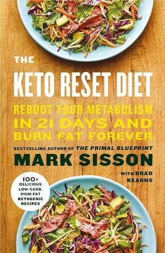 The Keto Reset Diet by Mark Sisson paperback front cover