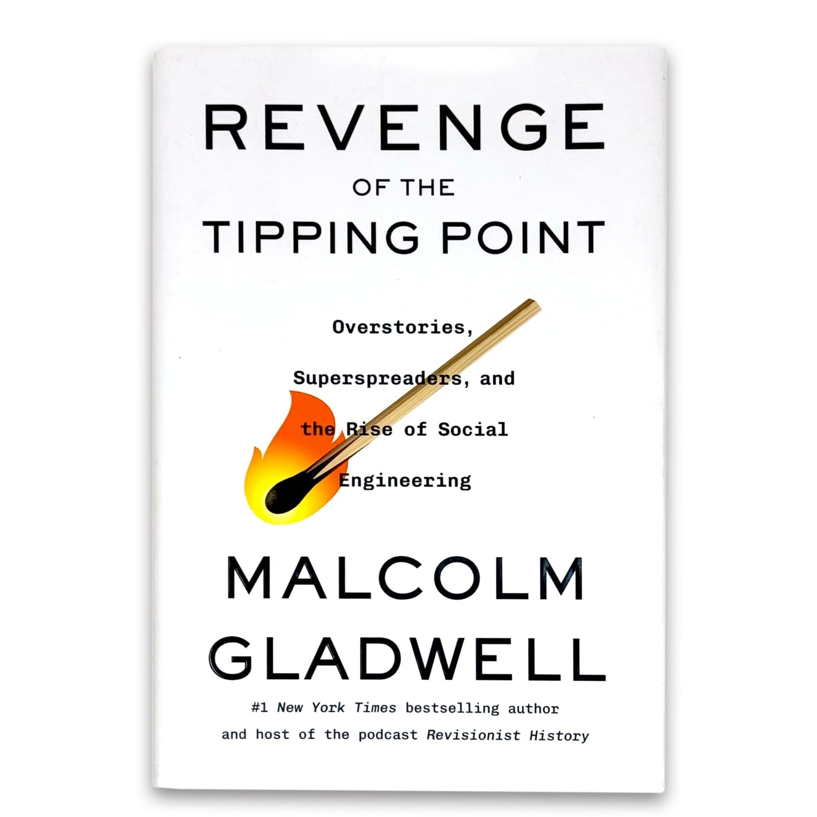 Back cover of Revenge of the Tipping Point hardcover showing book description and reviews