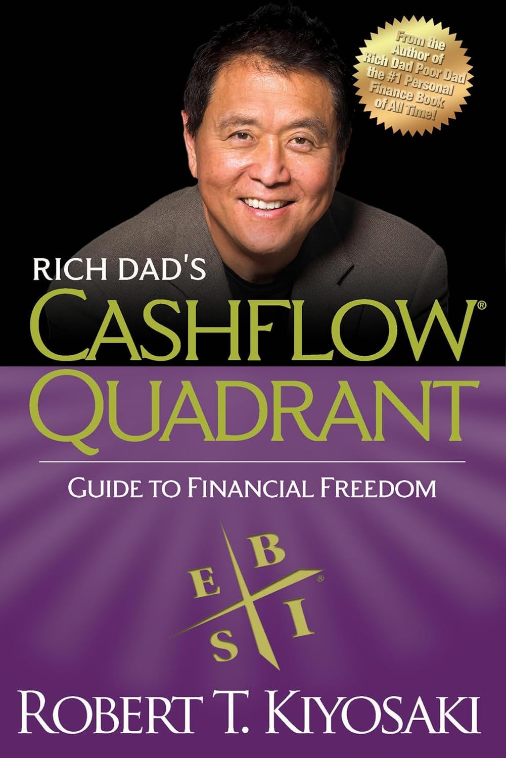 Back cover artwork and blurb text from one of the Rich Dad Series paperbacks in the 4-book set.
