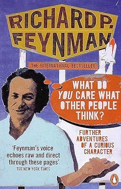 All three Richard P. Feynman paperback books fanned out showing spines and cover designs