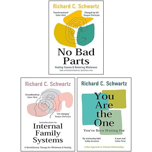 Front cover of Richard Schwartz's 3-book Internal Family Systems paperback collection set, non-fiction self-help titles