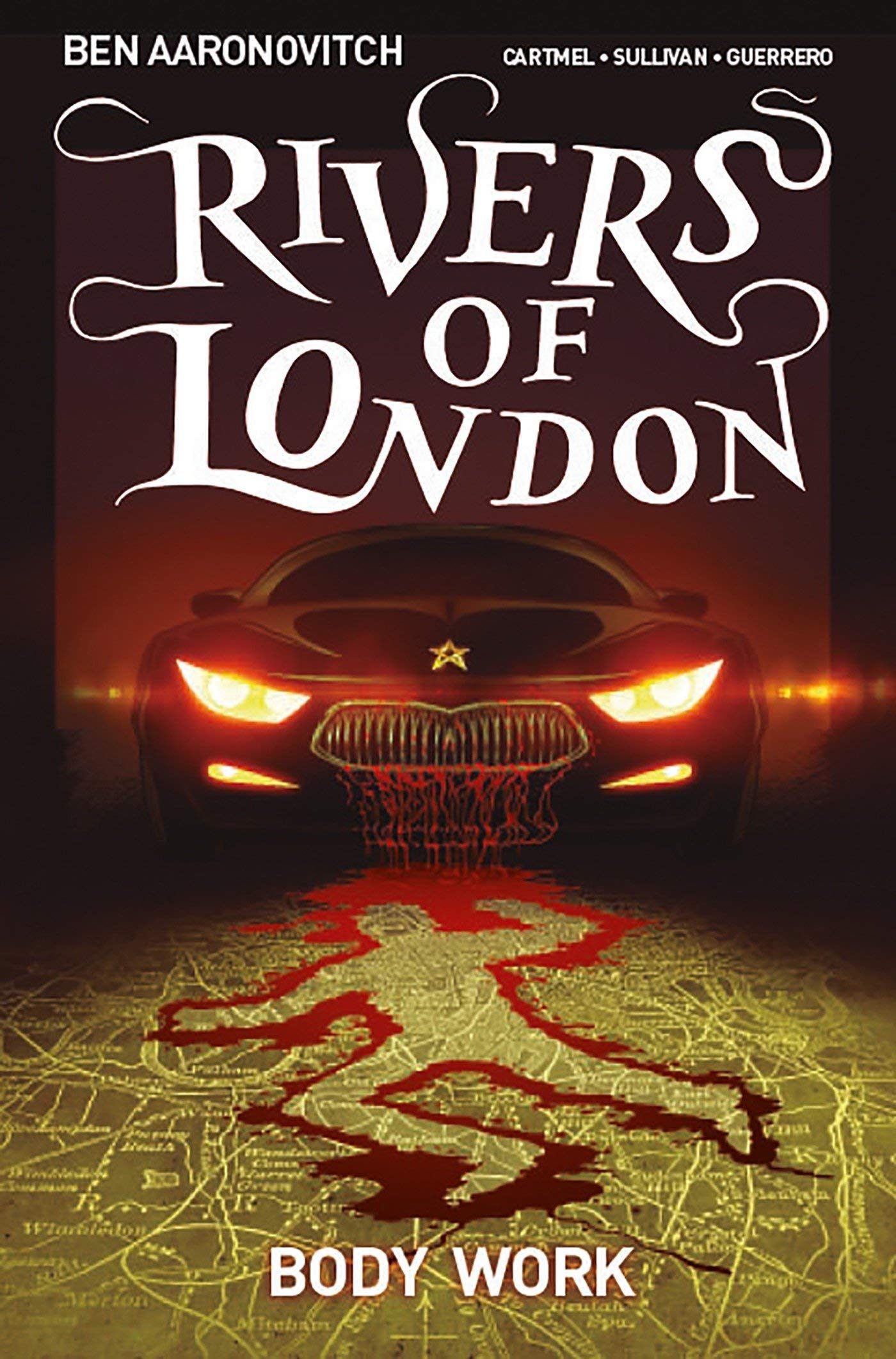 Rivers Of London 6 book graphic novel collection set fanned out showing all paperback spines and covers