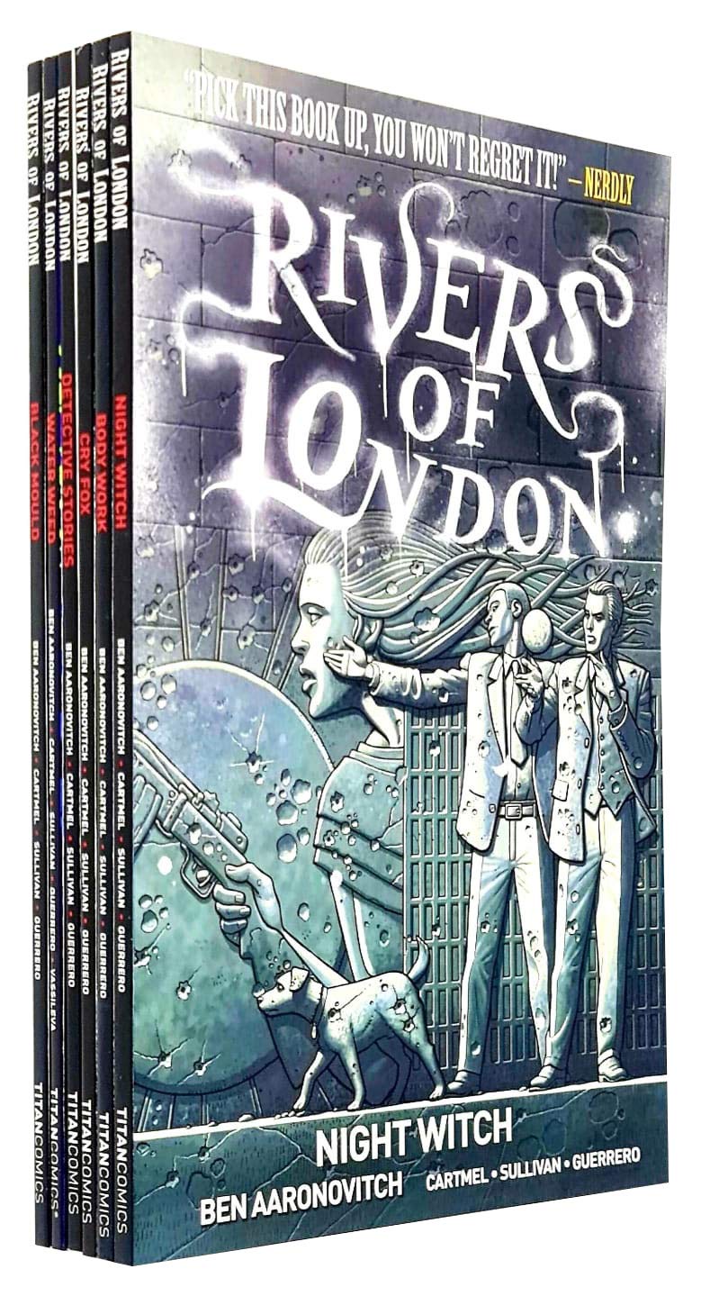 Rivers Of London 6 book graphic novel collection set by Ben Aaronovitch, paperback front cover