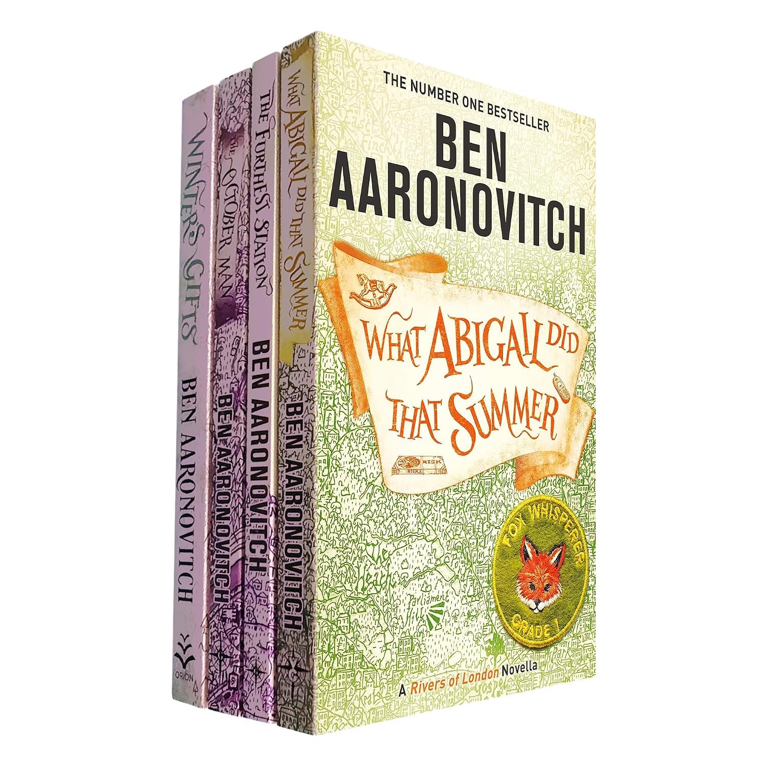 The Furthest Station paperback front cover, part of the Rivers of London novella collection by Ben Aaronovitch