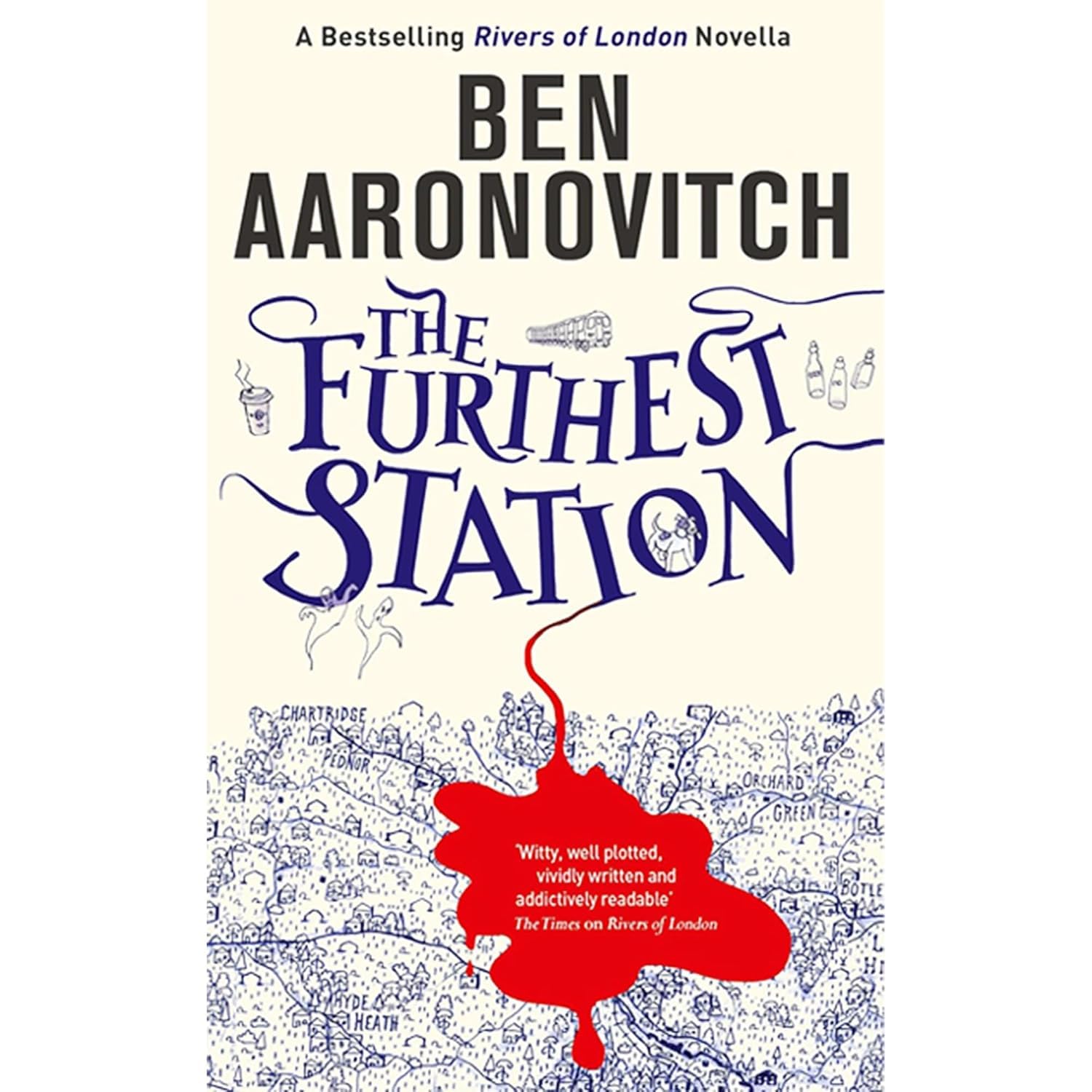 Winter's Gifts paperback front cover, part of the Rivers of London novella collection by Ben Aaronovitch