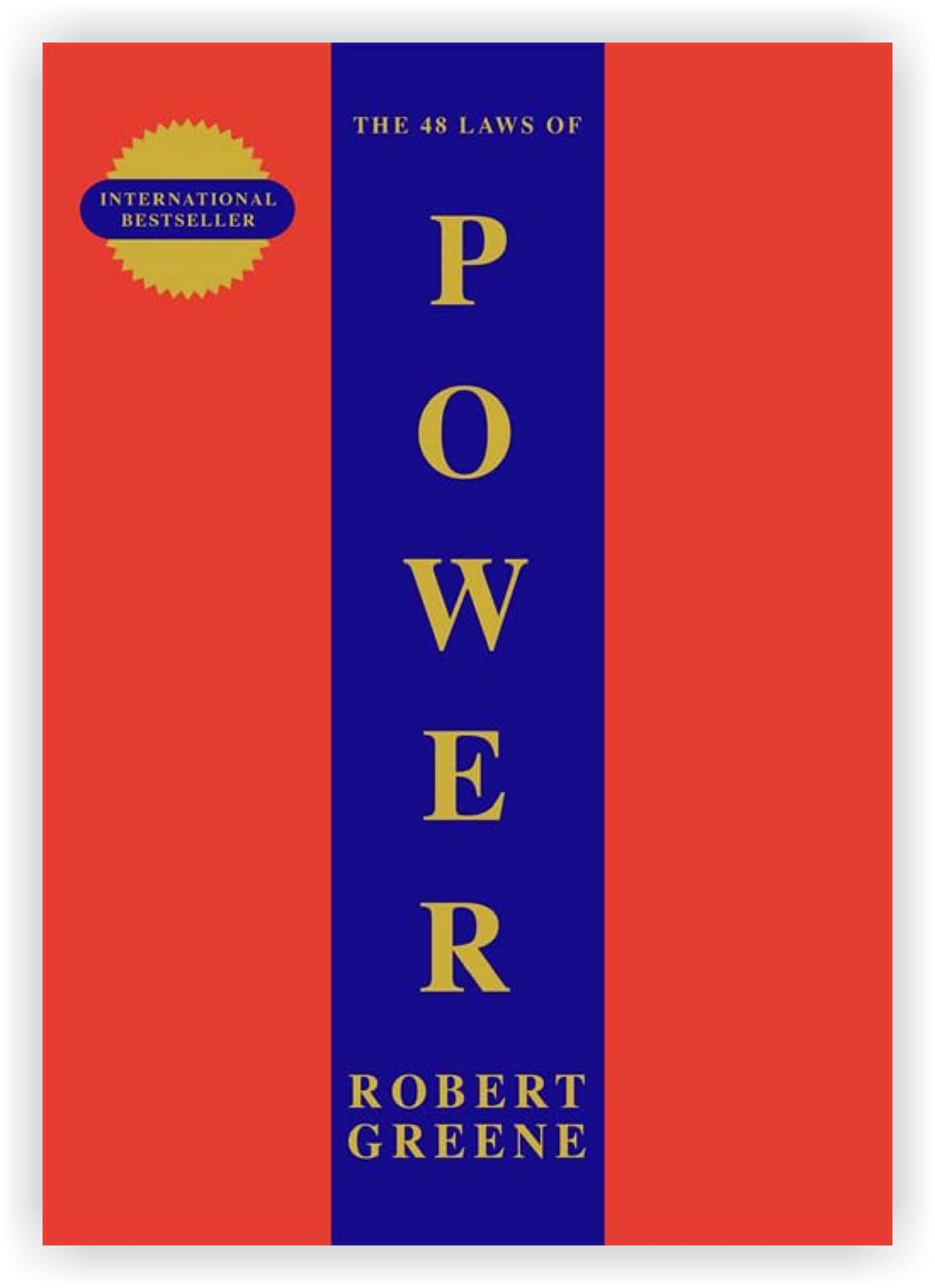 Back cover of The 48 Laws of Power paperback showing synopsis and reader praise from the Robert Greene collection