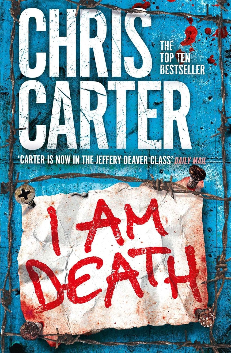 The Caller by Chris Carter paperback book cover, Robert Hunter book 8