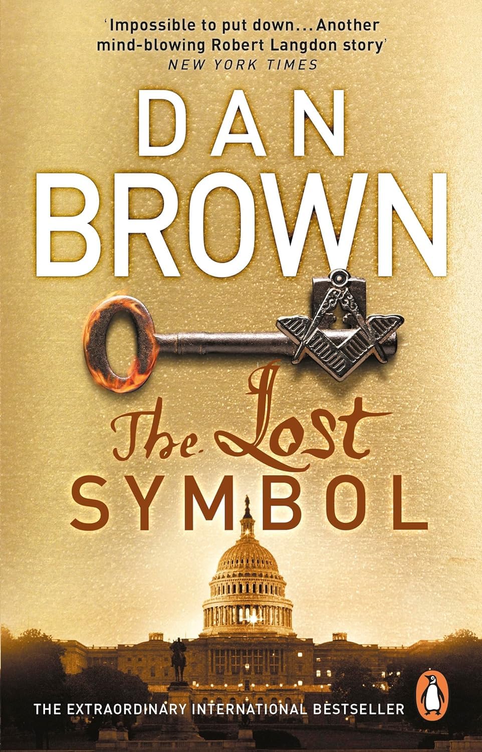 Robert Langdon Series by Dan Brown 8-book collection set — The Lost Symbol, Inferno, and Origin paperback covers displayed side by side.