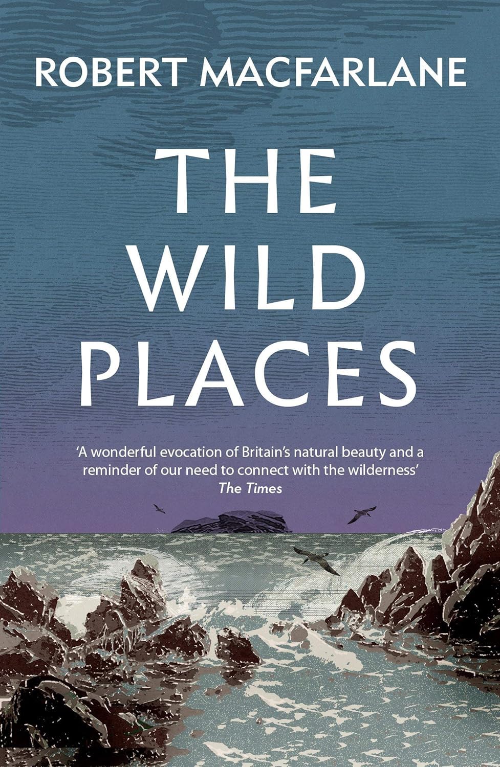 Back cover and full paperback set of Robert Macfarlane's Mountains Of The Mind, The Wild Places, and The Old Ways