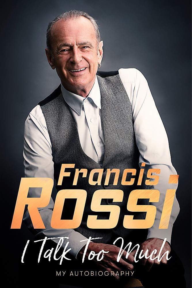Close-up of the Rock Legends Biographies Collection paperback set showing spine and back cover details of both titles