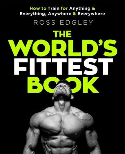 The World's Fittest Book by Ross Edgley paperback front cover, part of the 3 books fitness collection set