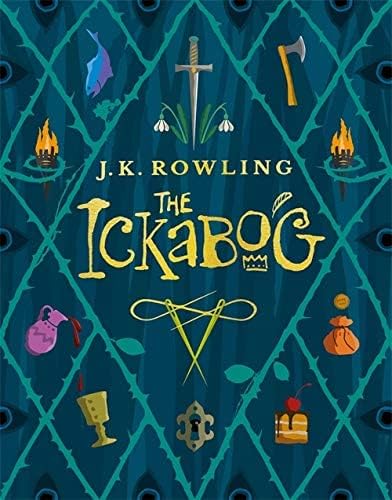 The Ickabog and The Christmas Pig paperback covers by J.K. Rowling