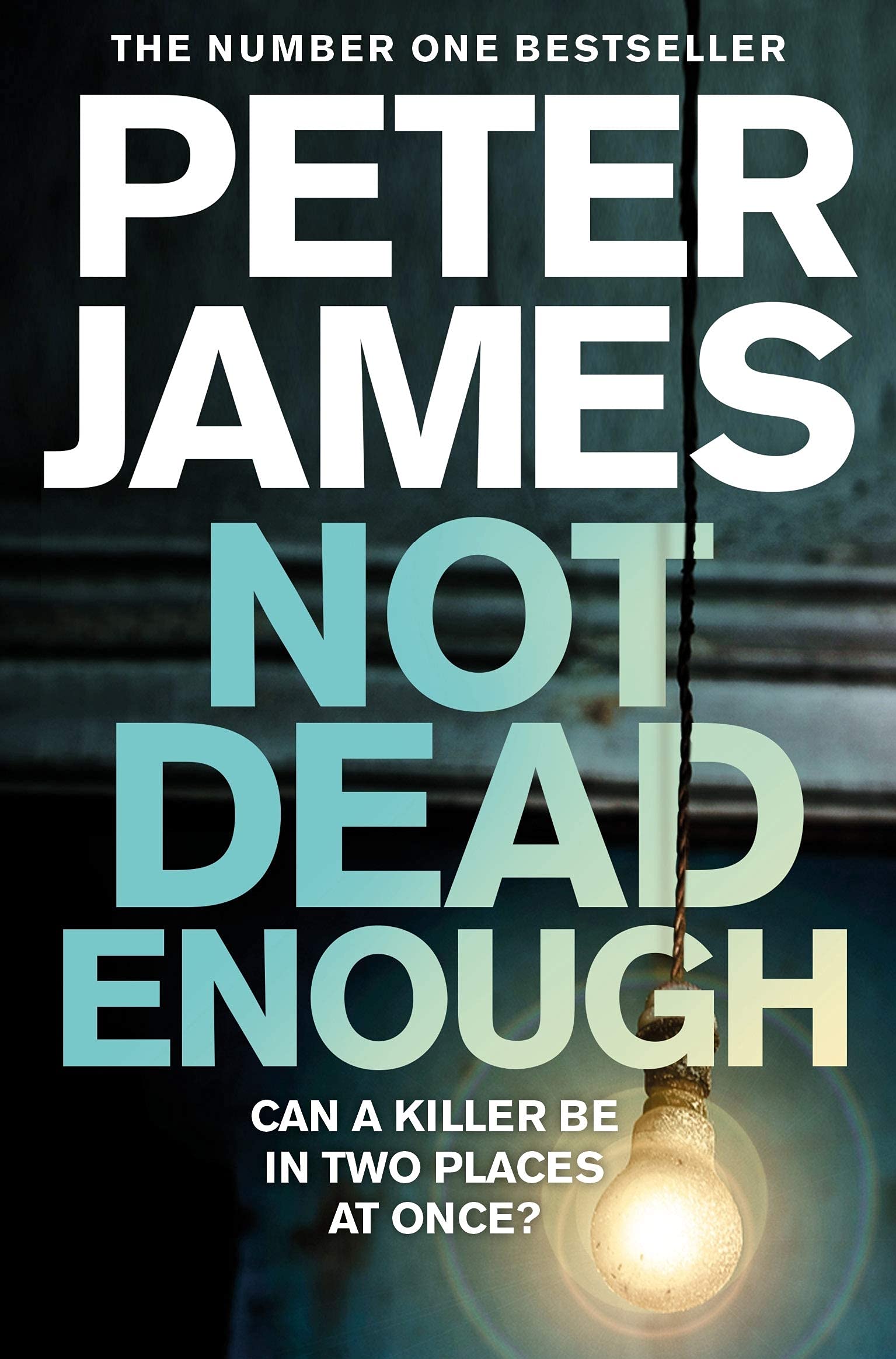 Not Dead Enough and Dead Man's Footsteps paperback covers from the Roy Grace collection