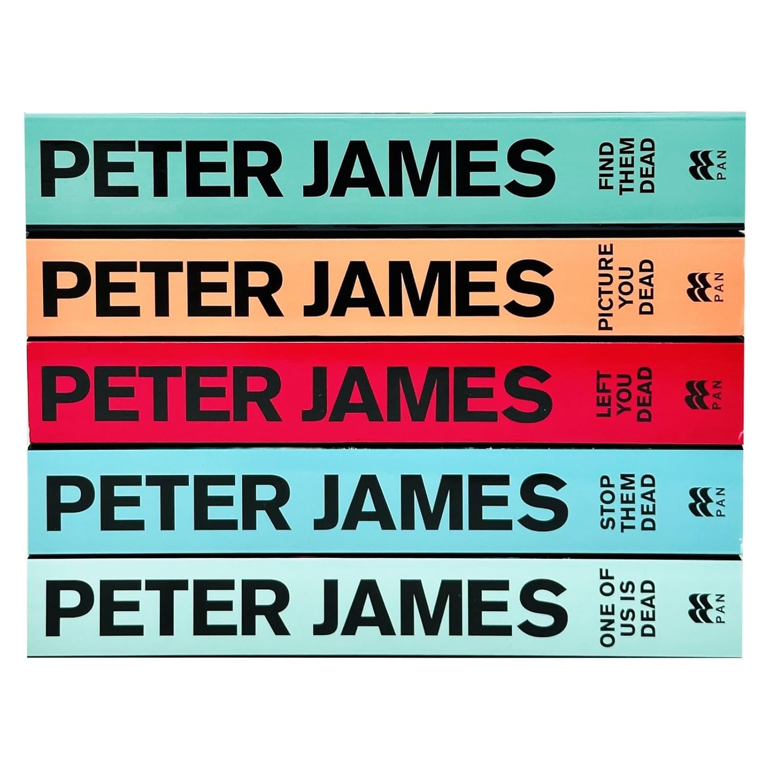 Left You Dead by Peter James paperback front cover, Roy Grace series book 17