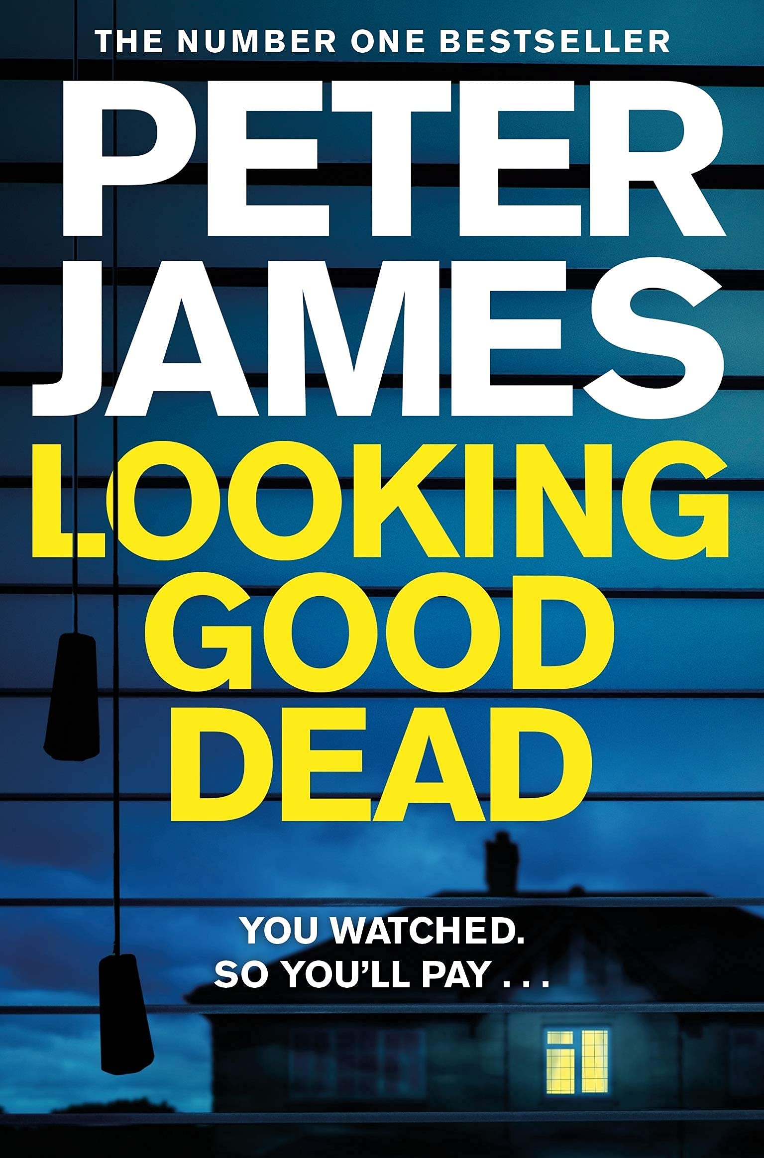 Spines of Dead Simple, Looking Good Dead, Not Dead Enough, Dead Man's Footsteps, Dead Tomorrow and Dead Like You lined up together