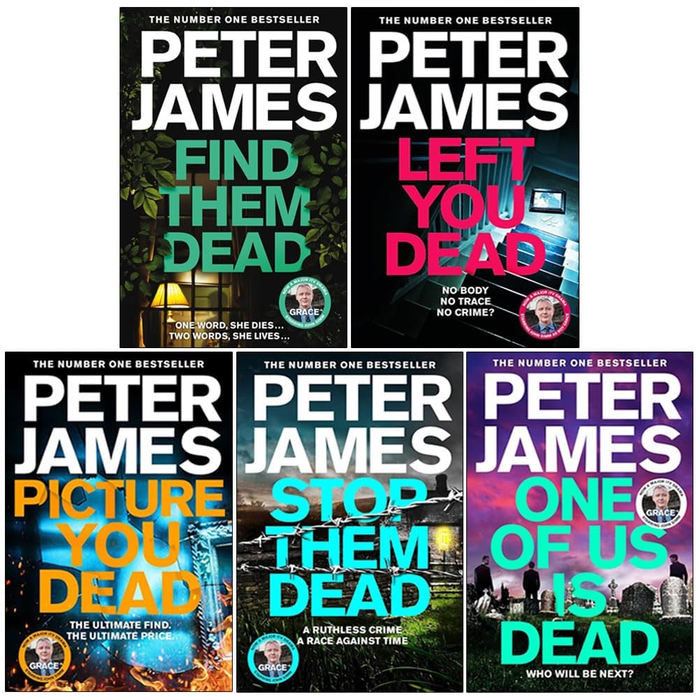 Stop Them Dead by Peter James paperback front cover, Roy Grace series book 19
