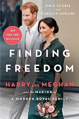Finding Freedom by Omid Scobie and Carolyn Durand paperback front cover, Harry and Meghan biography