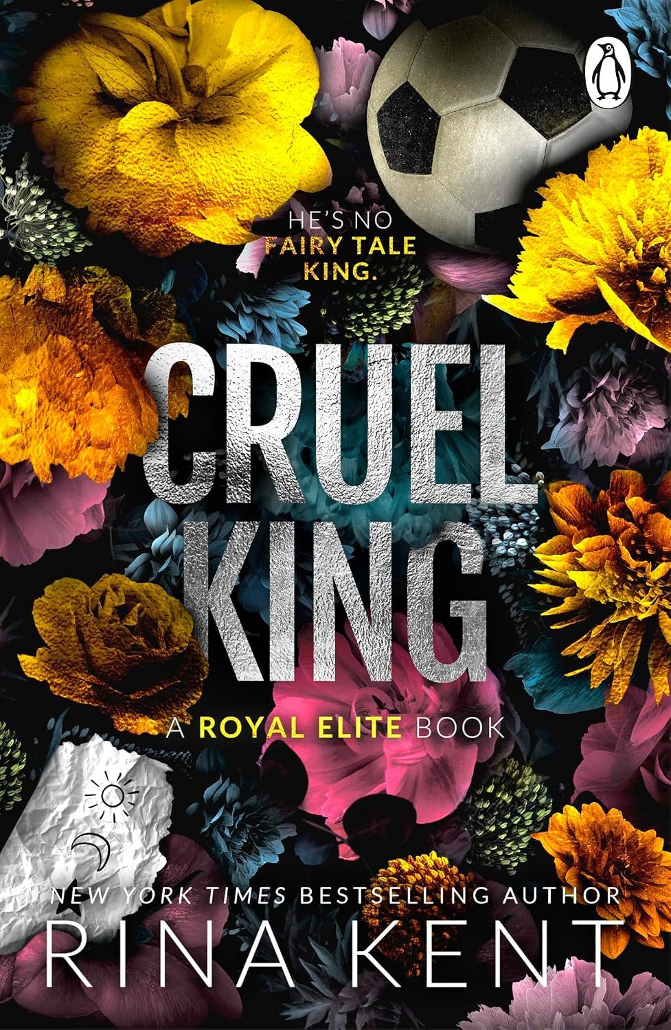 Royal Elite Series by Rina Kent - full 5-book paperback set fanned out showing all covers