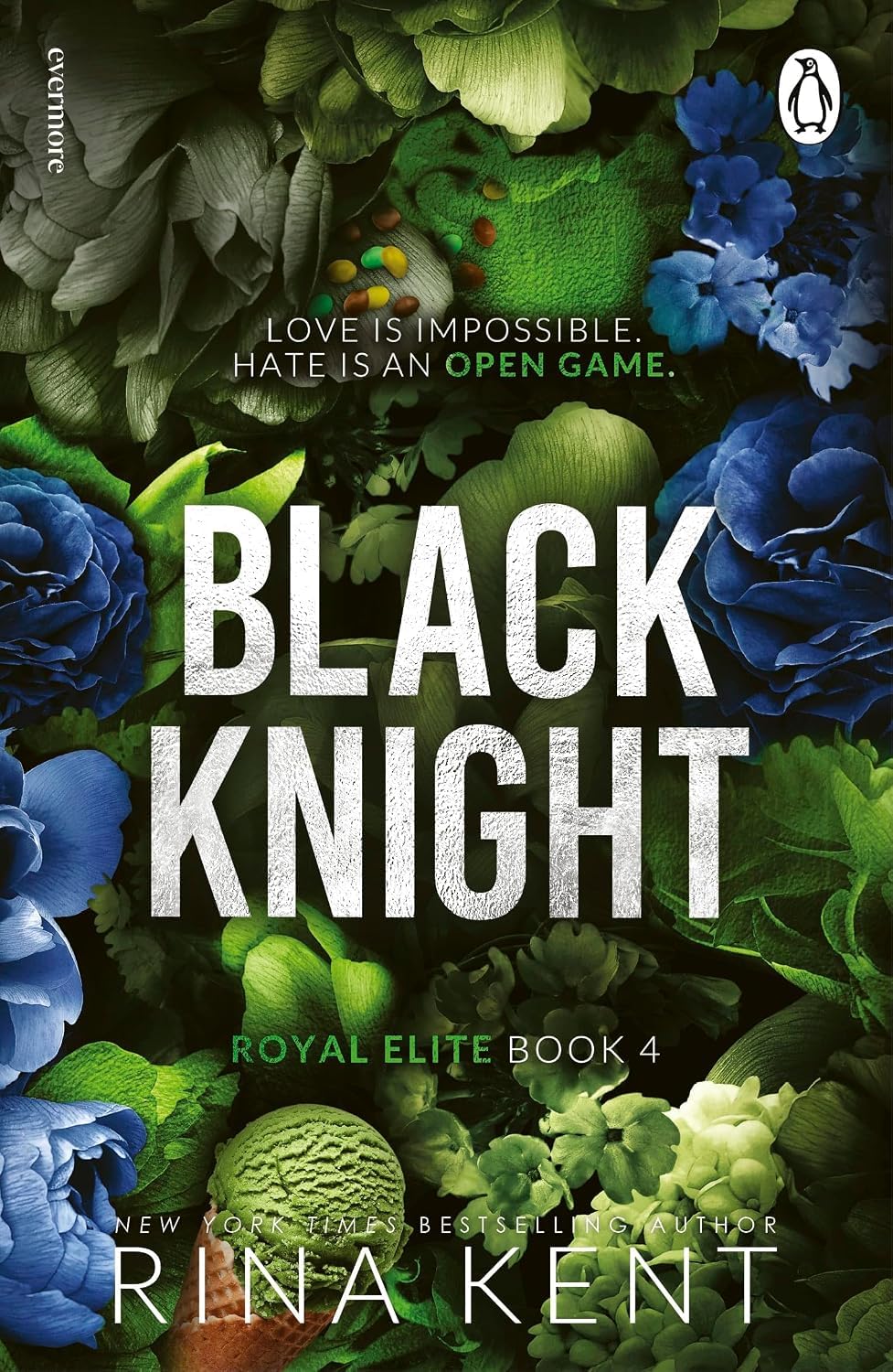 Royal Elite Series 5 Books Collection Set by Rina Kent - stacked paperback spines showing book thickness