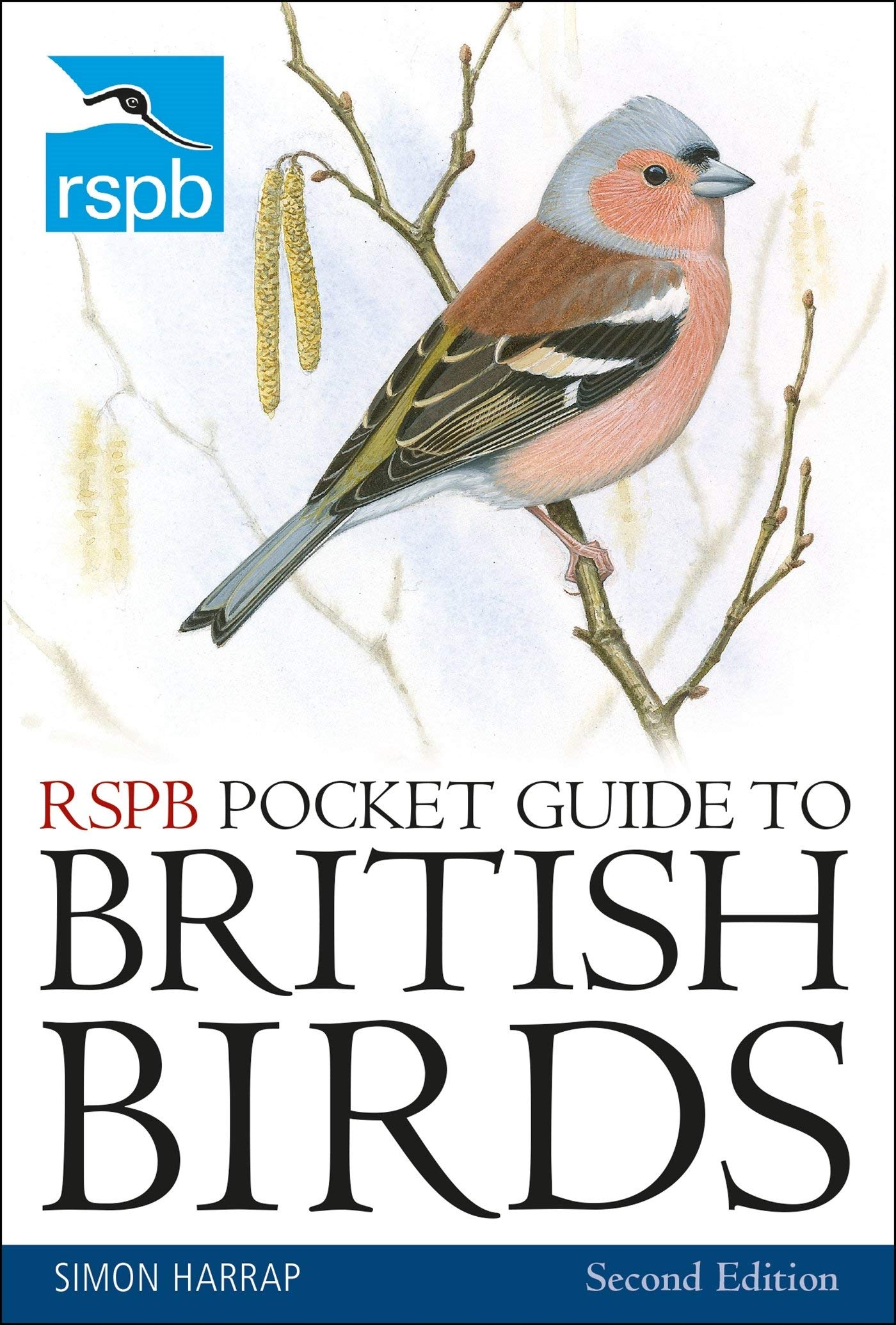 Both paperback books from the RSPB Birds Collection displayed side by side, showing bird species illustrations on the covers.