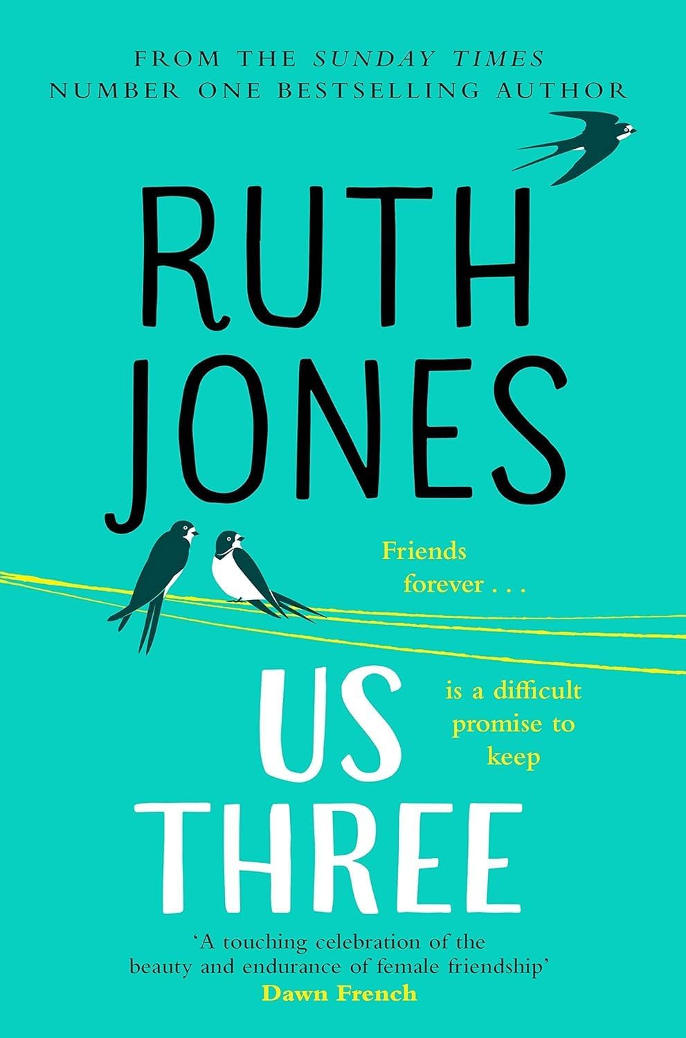 Never Greener paperback front cover by Ruth Jones, part of the 4 book fiction collection
