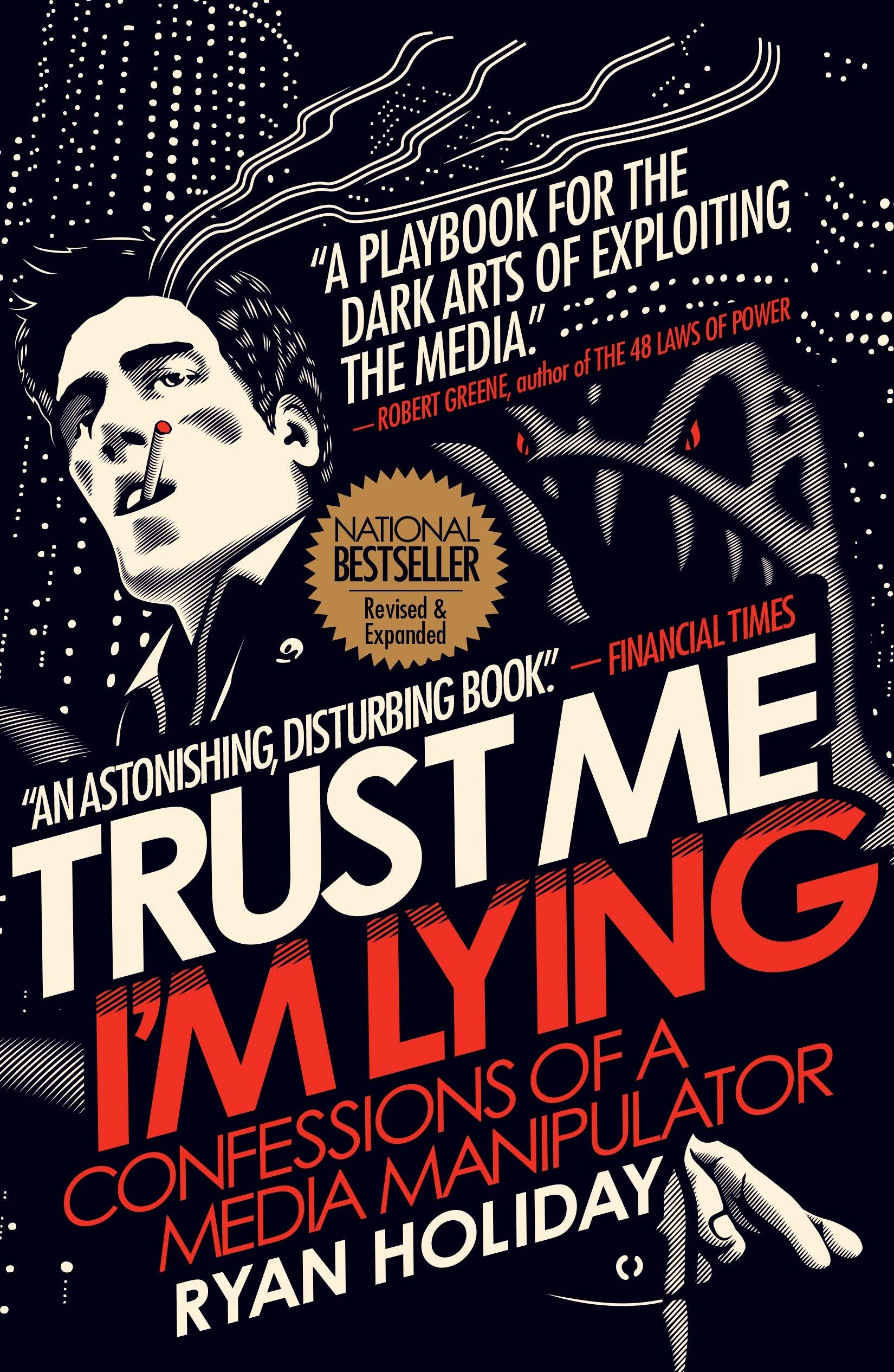 Conspiracy by Ryan Holiday - paperback front cover showing the true story of power and a media empire's downfall