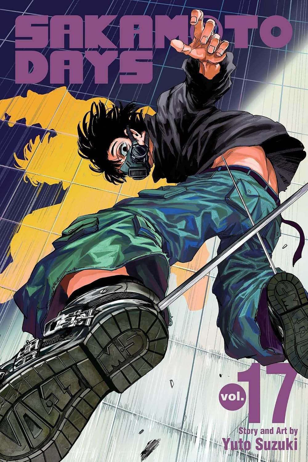 Sakamoto Days Volume 18 by Yuto Suzuki paperback front cover, brand new condition