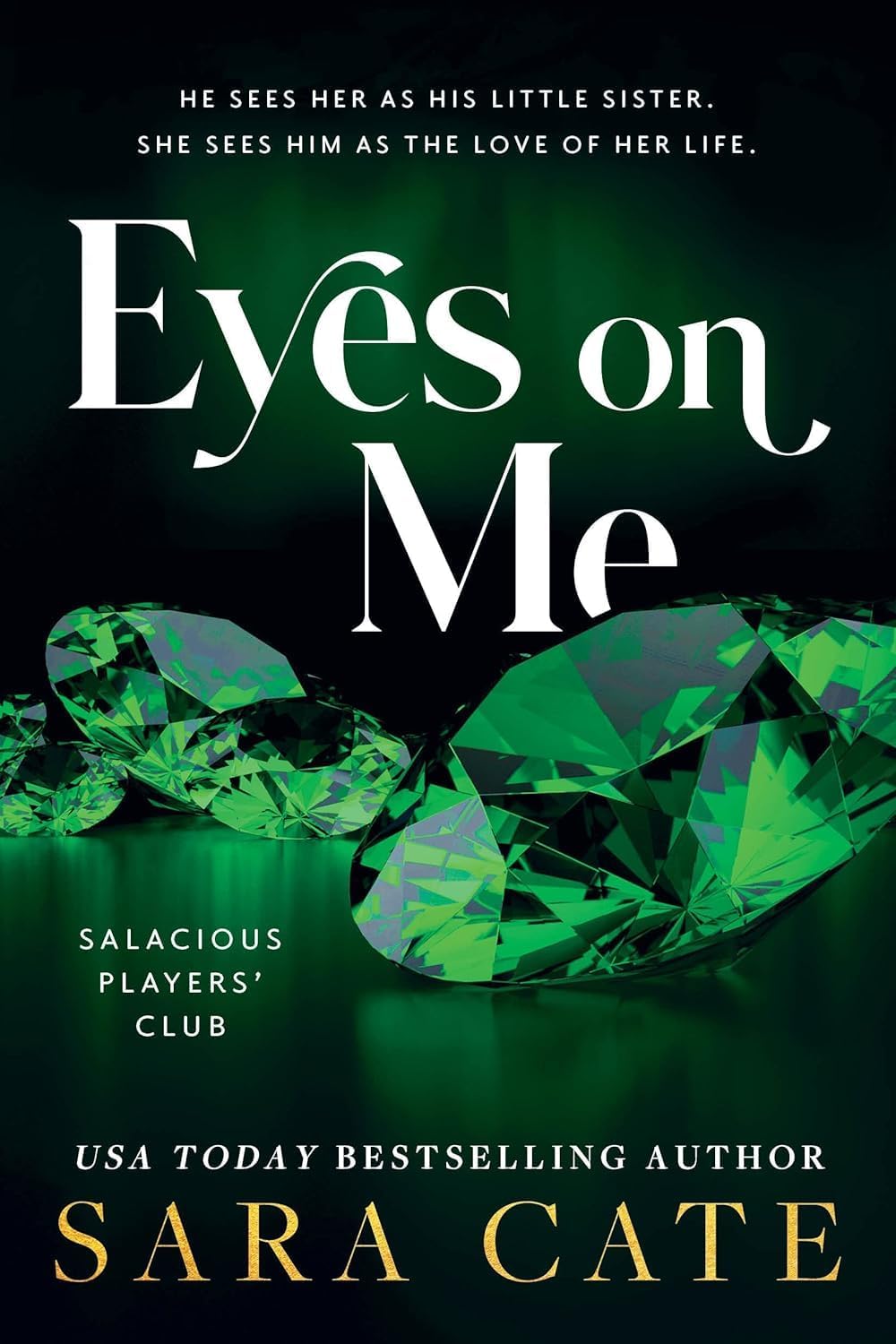 Salacious Players Club paperback collection by Sara Cate displayed with colorful covers side by side
