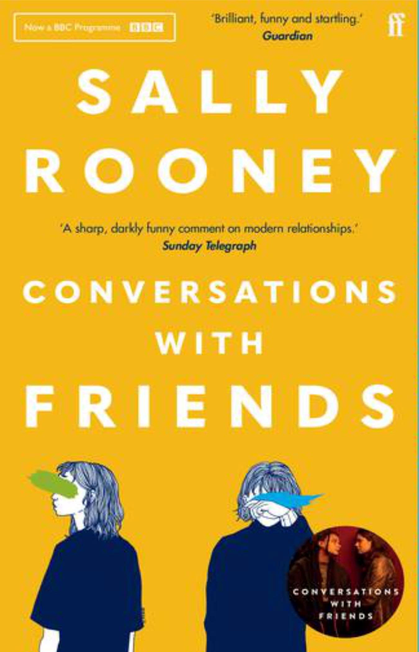 Close-up of the Sally Rooney paperback book set spines and cover designs arranged side by side.
