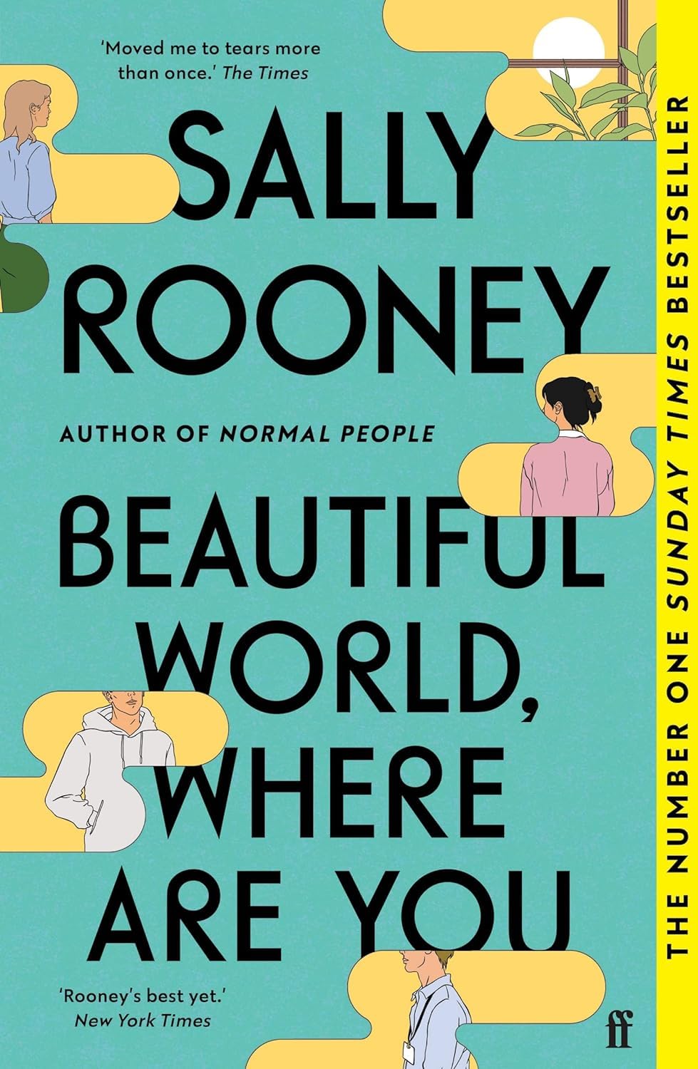 Sally Rooney Beautiful World Where Are You paperback front cover - part of the 4 book Sally Rooney collection