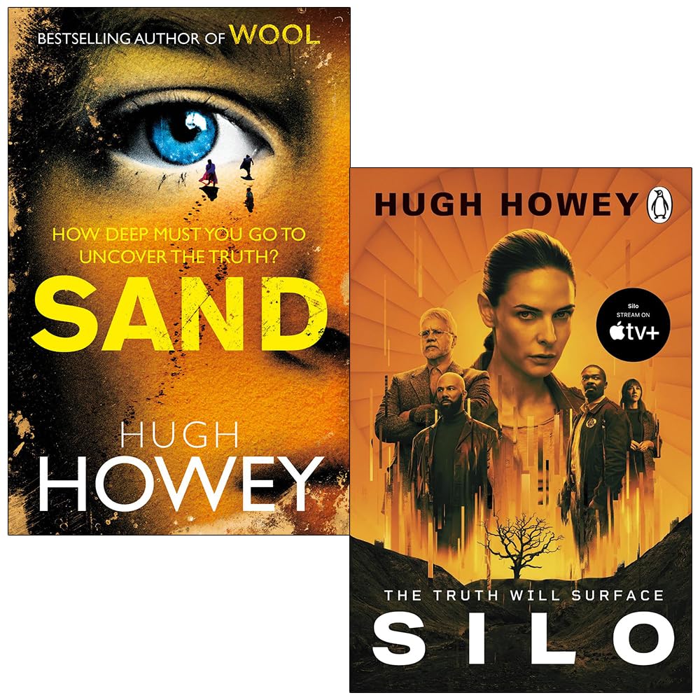 Hugh Howey Sand & Silo 2 books collection set paperback front cover