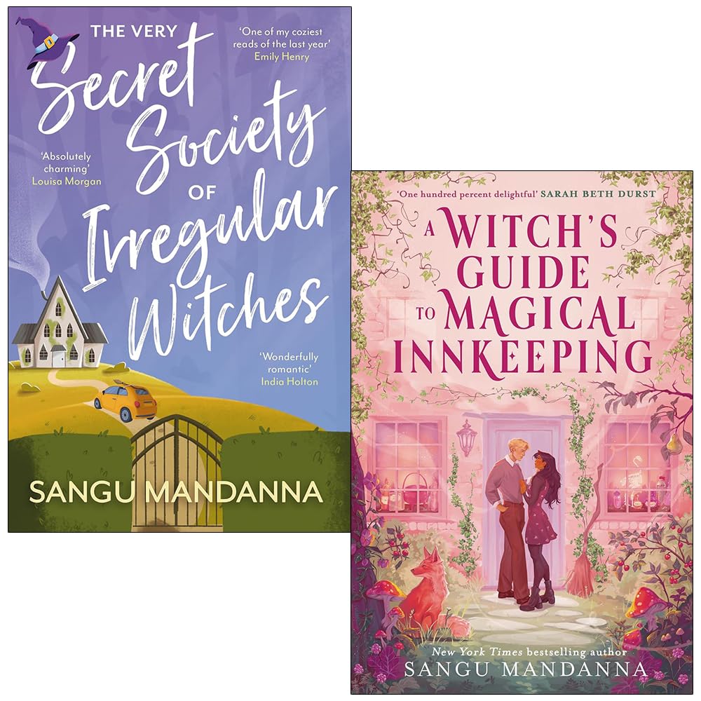 Front cover of The Very Secret Society of Irregular Witches by Sangu Mandanna paperback