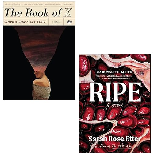 Sarah Rose Etter Collection 2 Books paperback set - front cover of The Book of X and Ripe: A Novel