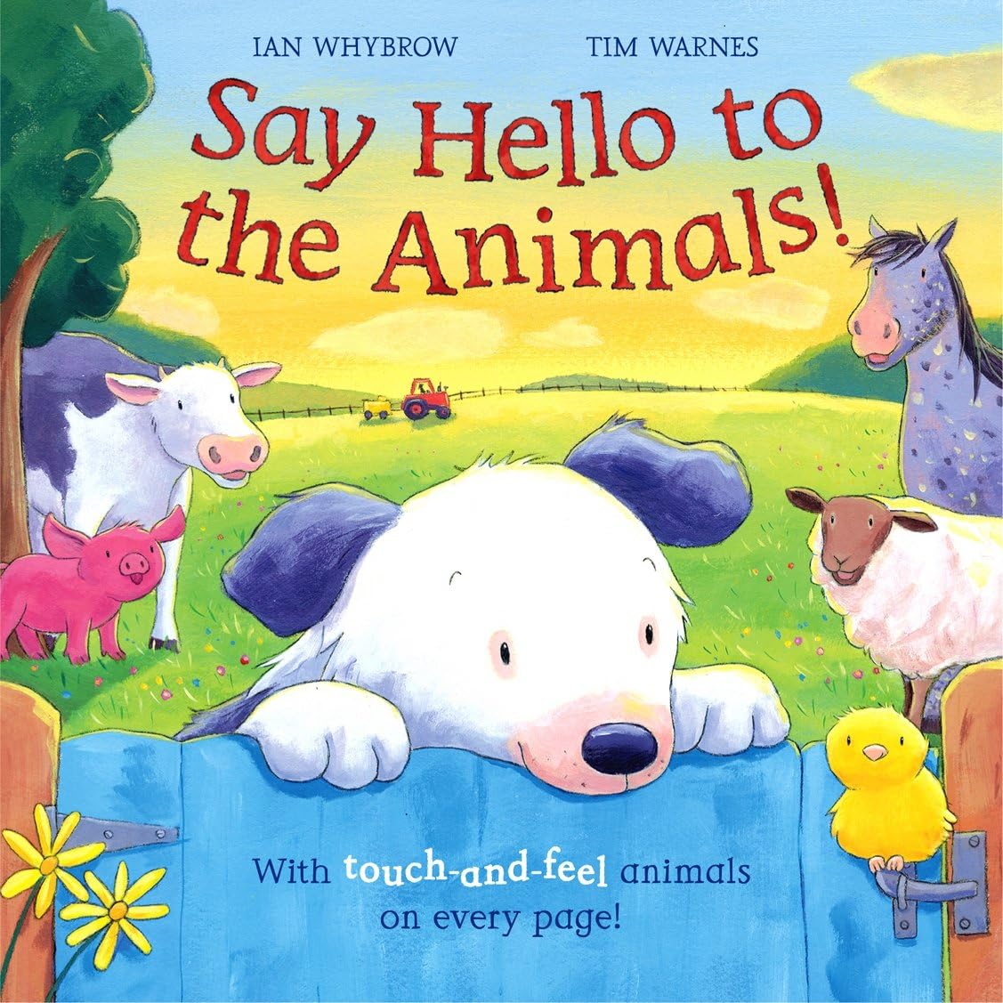 Say Goodnight to the Sleepy Animals paperback book cover from the Ian Whybrow Say Hello series