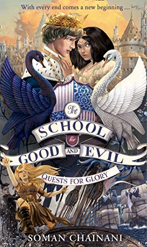 Front cover of Quests for Glory, book four in the School for Good and Evil paperback series