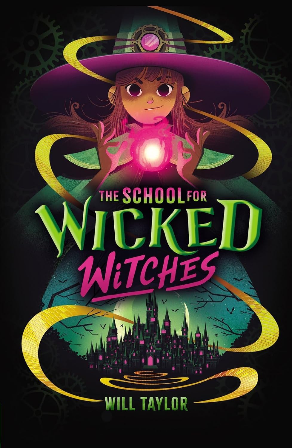 Wicked Never Waits paperback cover, book two in the School for Wicked Witches series by Will Taylor