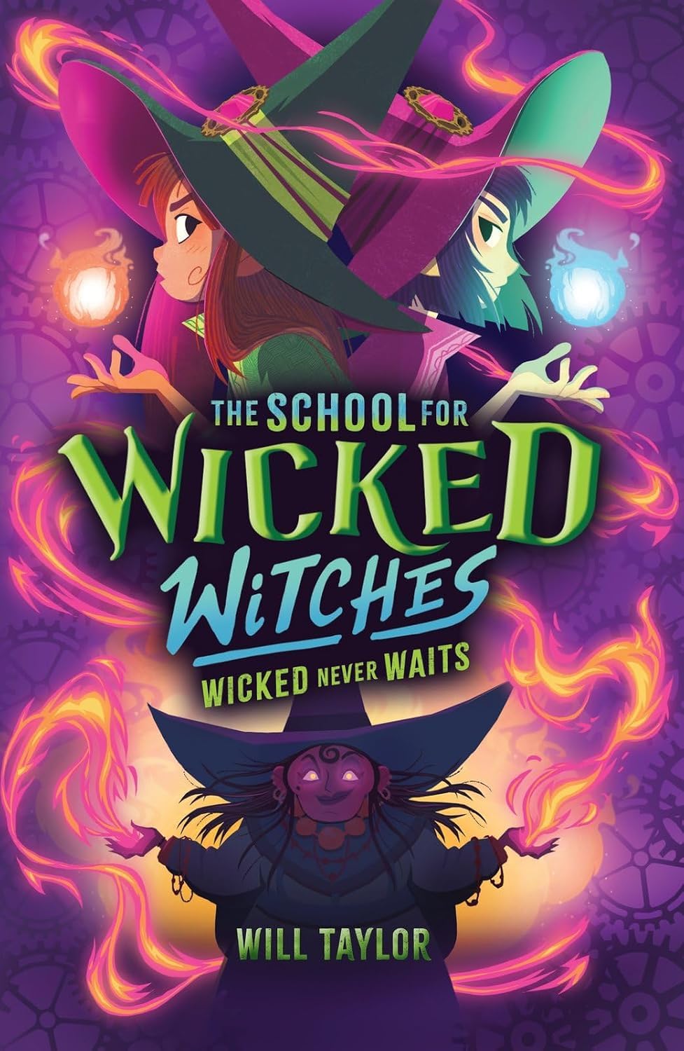Wicked on the Wind paperback cover, book three in the School for Wicked Witches series by Will Taylor