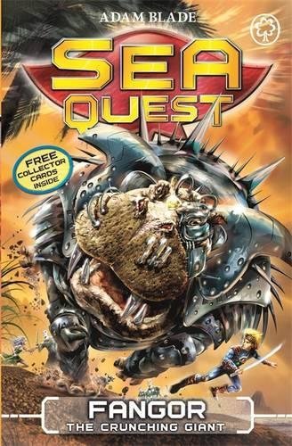 Front cover of Sea Quest: Fangor the Crunching Giant, Book 30 by Adam Blade, paperback