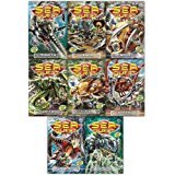 Sea Quest 8 book box set by Adam Blade - full collection fanned out showing all 8 paperback covers