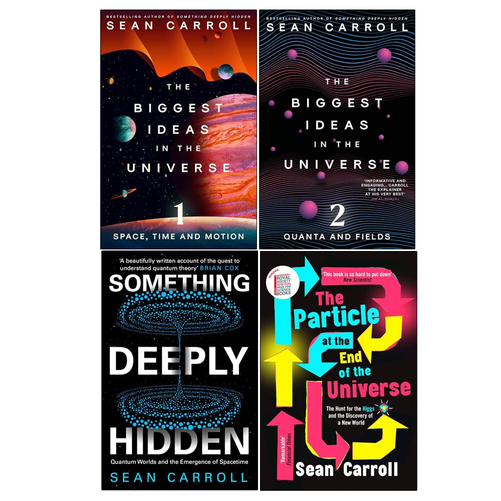 Something Deeply Hidden by Sean Carroll paperback front cover