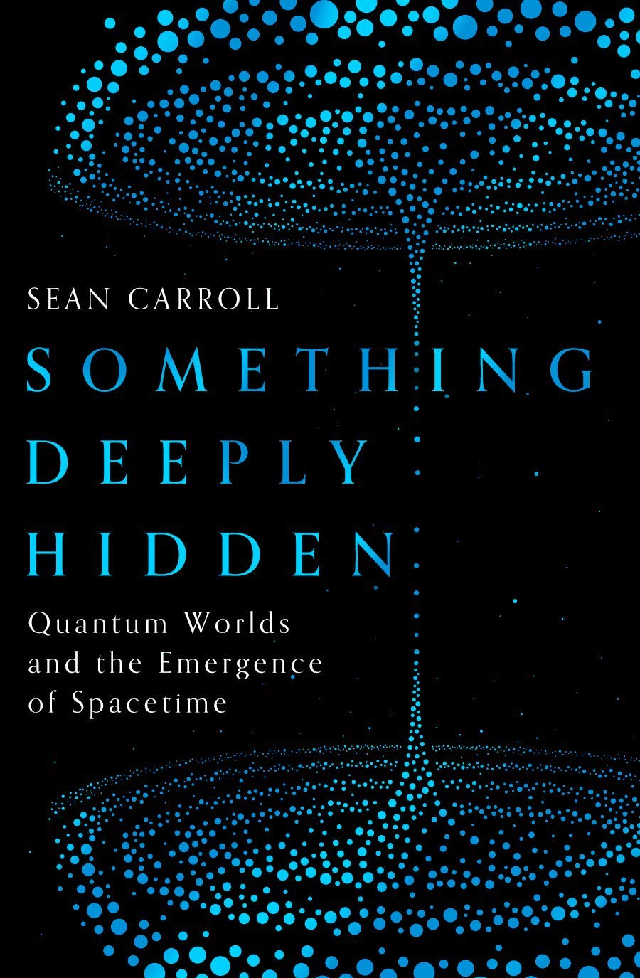 Close-up of The Big Picture by Sean Carroll paperback cover showing Oneworld Publications non-fiction cosmology title